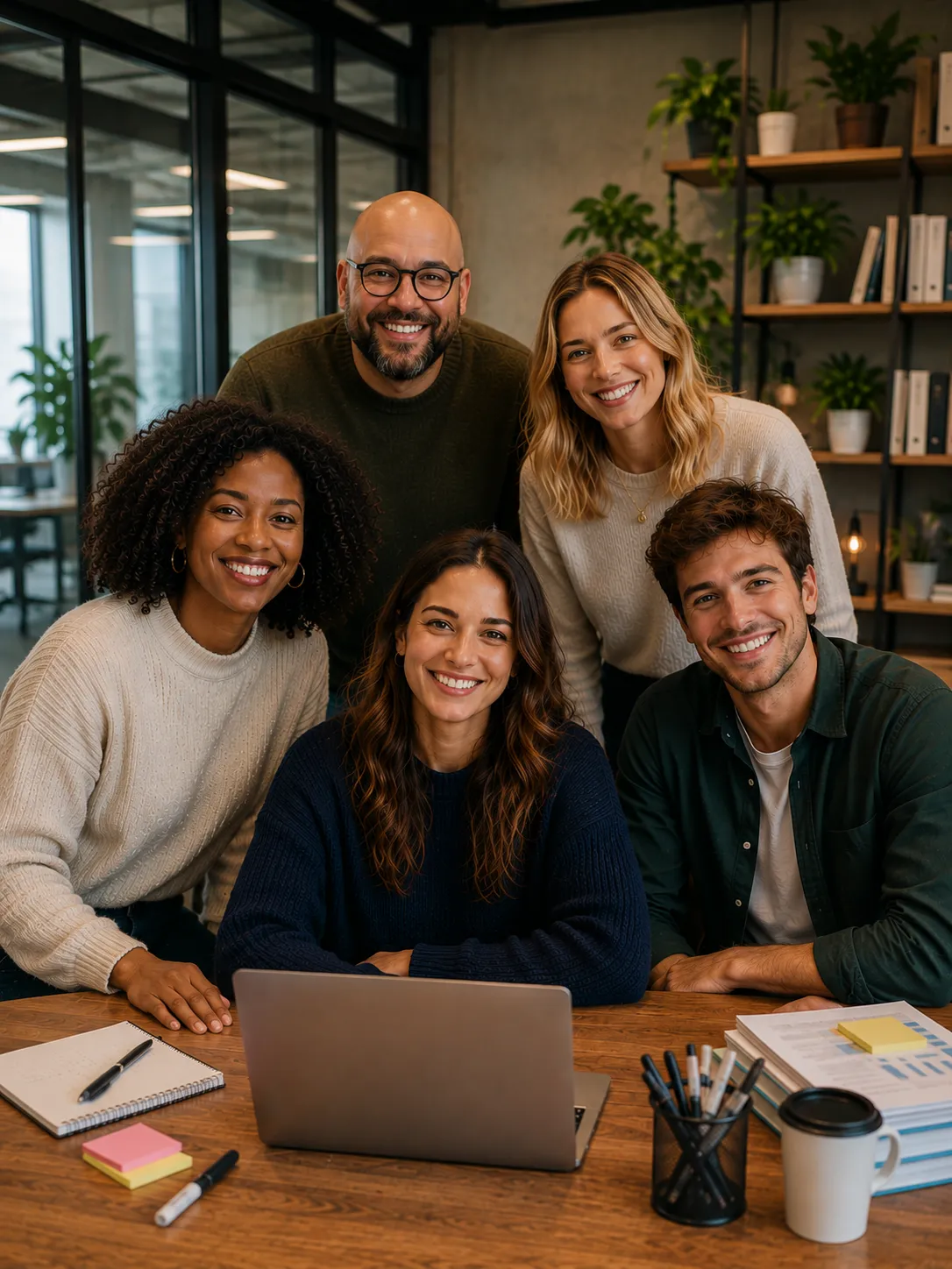 Das Team von Early Webdesign im Studio